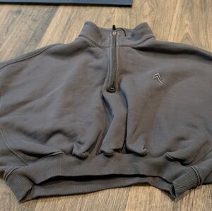 Oner Active Charcoal Textured Knit Sweater